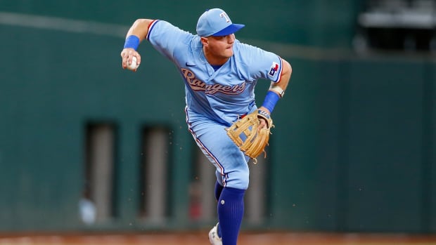 Texas Rangers All-Star third baseman Josh Jung is facing live pitching in a camp game on Wednesday, a big step since straining a calf muscle on Feb. 16.